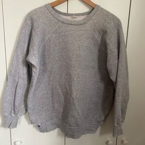 Vintage 50s-60s Pennleigh Heather Gray
Crewneck Sweatshirt XL Rare